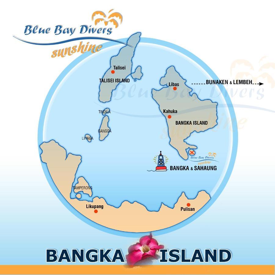Blue Bay Divers Likupang Bangka Exteriér fotografie